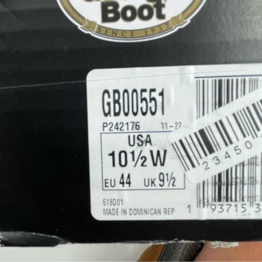 Georgia Men’s FLXpoint Ultra Waterproof Work Boot‎ Brown Size 10.5 Wide NWT